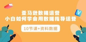 亚马逊数据运营，小白如何学会用数据指导运营（10节课+资料数据）-云资源库