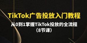 TikTok广告投放入门教程，从0到1掌握TikTok投放的全流程-云资源库