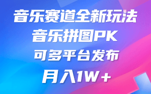 音乐赛道新玩法，纯原创不违规，所有平台均可发布 略微有点门槛，但与…-云资源库