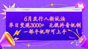 发行人计划最新玩法，单日变现3000+，简单好上手，内容比较干货，看完…-云资源库