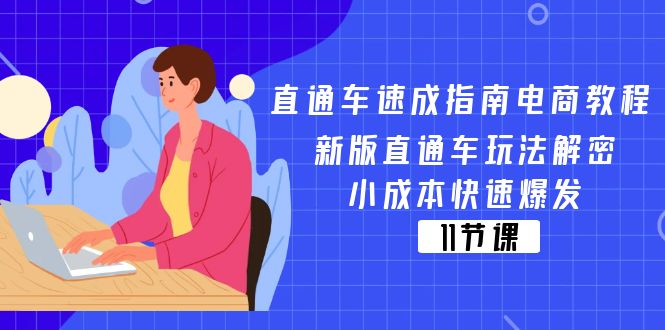 直通车 速成指南电商教程：新版直通车玩法解密，小成本快速爆发（11节）-云资源库