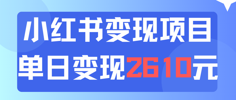 利用小红书卖资料单日引流150人当日变现2610元小白可实操（教程+资料）-云资源库