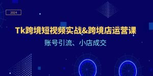 Tk跨境短视频实战&跨境店运营课：账号引流、小店成交-云资源库