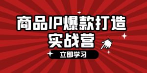 商品-IP爆款打造实战营【第四期】，手把手教你打造商品IP，爆款 不断-云资源库